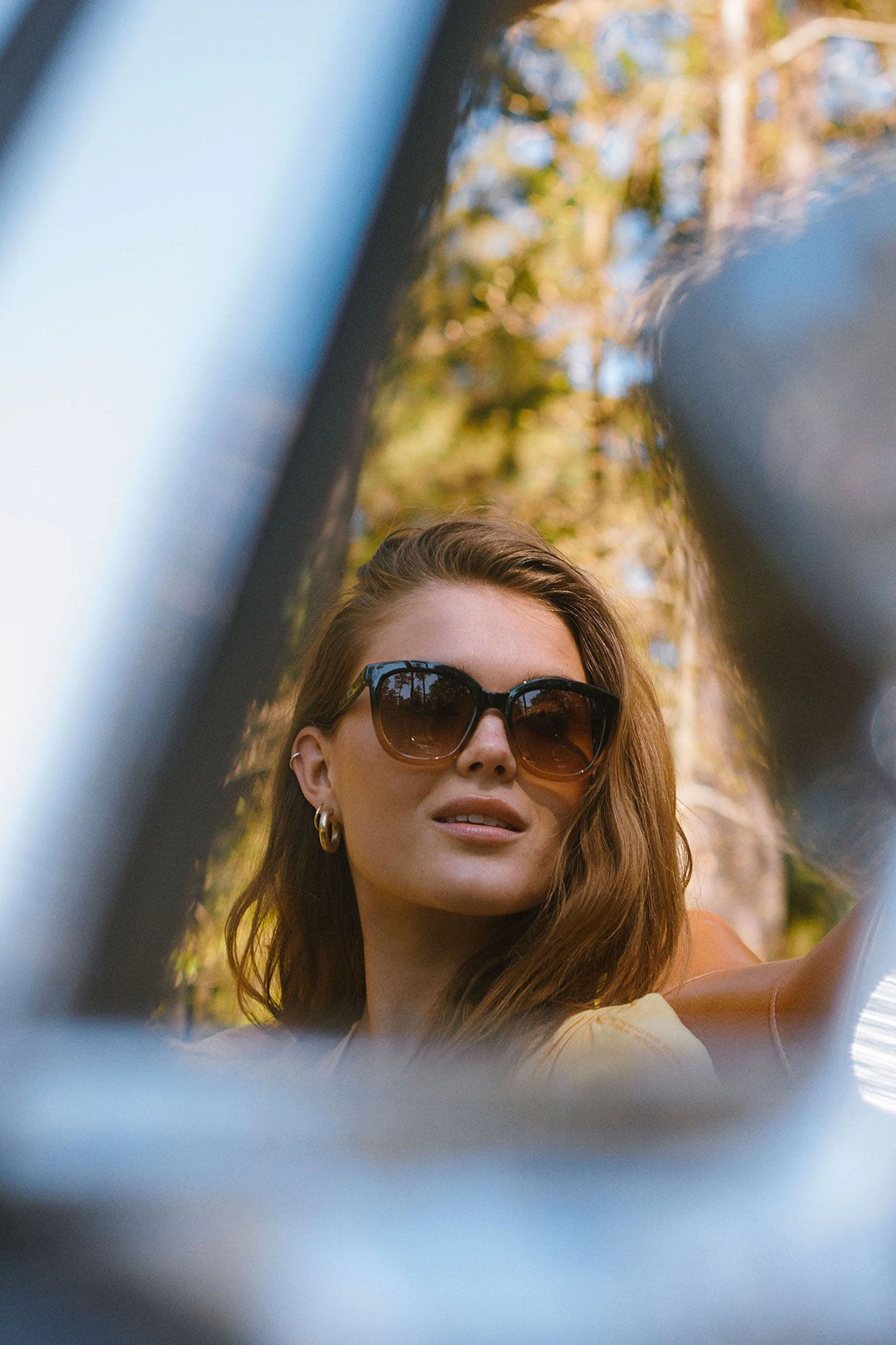 A Kjaerbede Billy Black / Brown Sunglasses