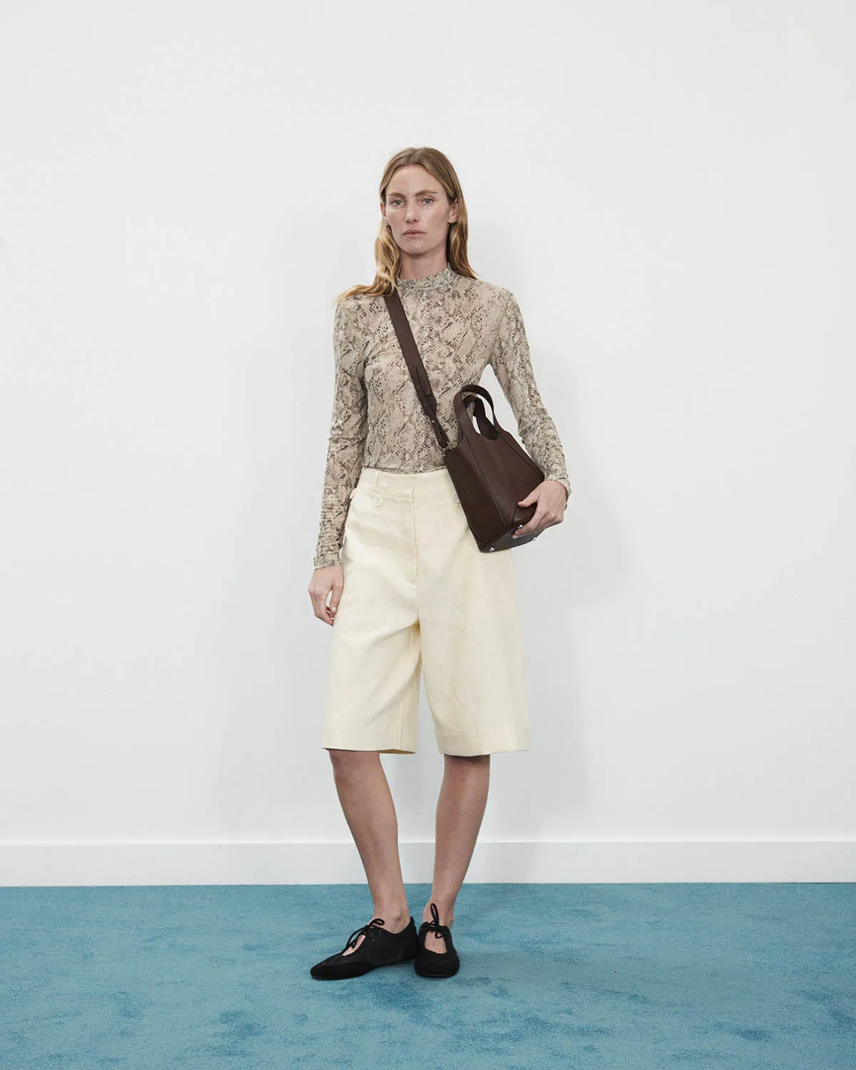 Alexie Tote: Coffee Pebbled Leather