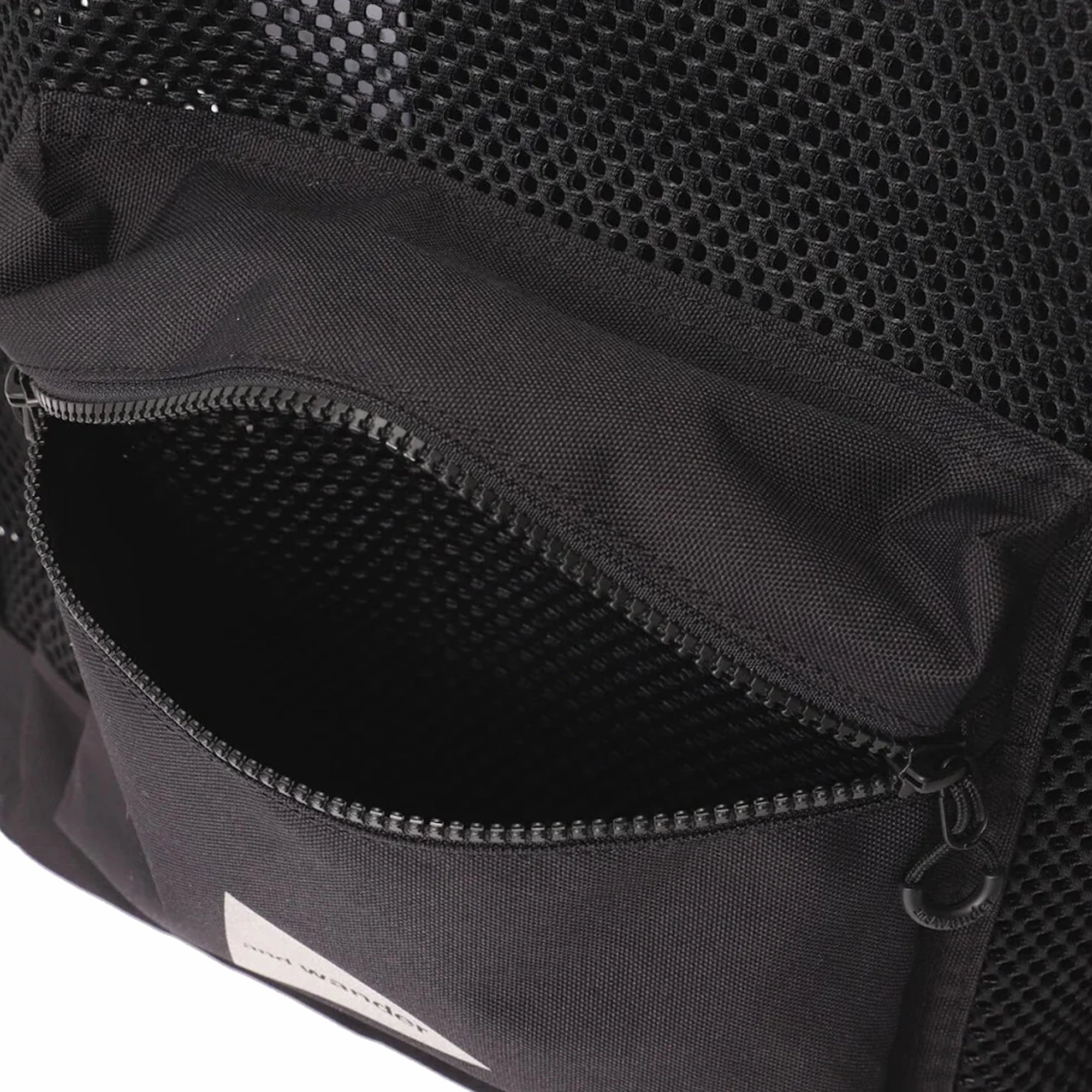 and Wander 3D Mesh 2-Way Tote Bag Black