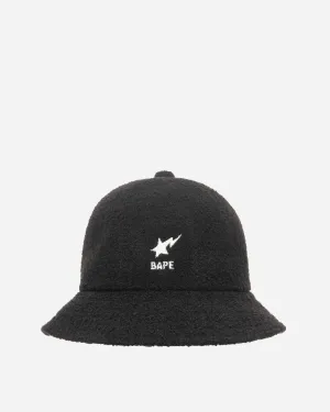 Bape Sta Pile Bucket Hat Black