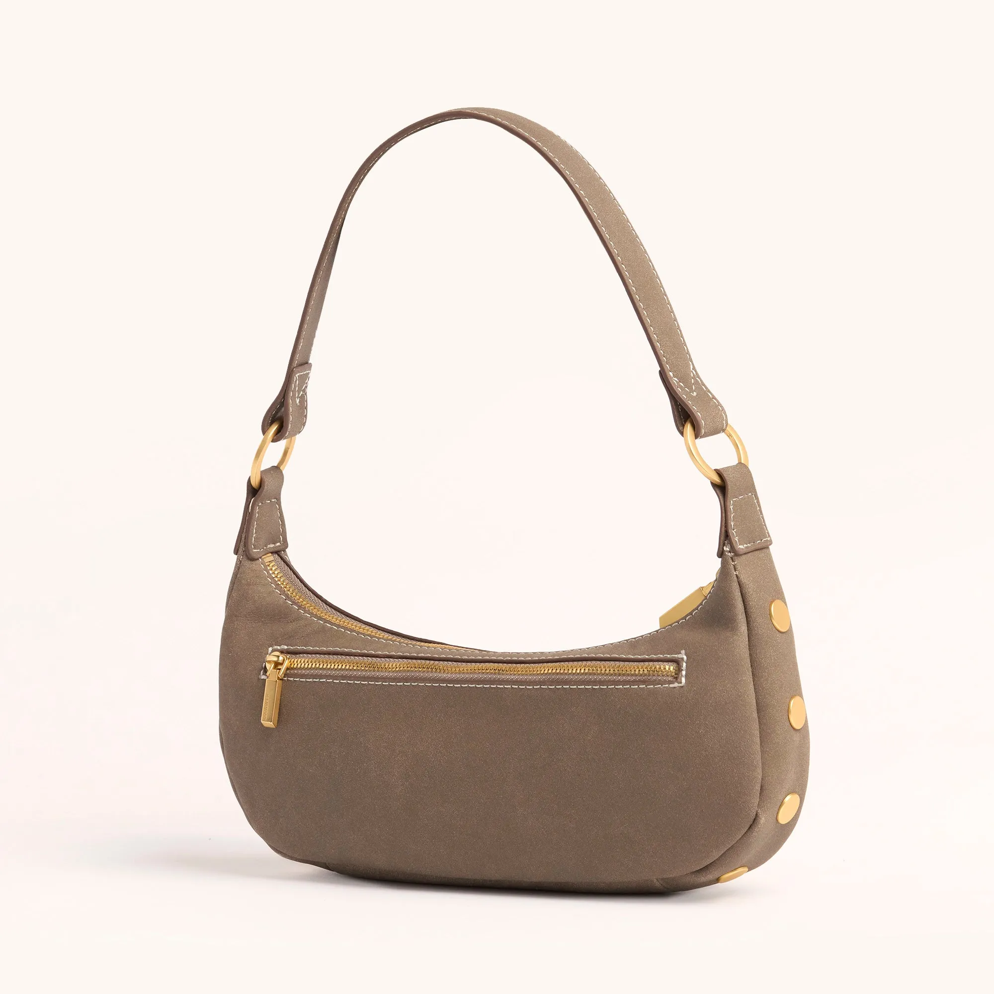 Becker | Pewter Raffia/Brushed Gold | Sml