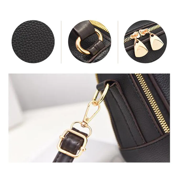 Belt Bag Women Red Shoulder Handbags Korean Style Shoulder Bag
