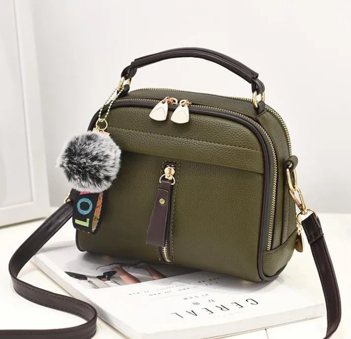 Belt Bag Women Red Shoulder Handbags Korean Style Shoulder Bag