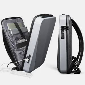Best Business Travel Backpack Male Plastic Hard Shell Computer Backpack