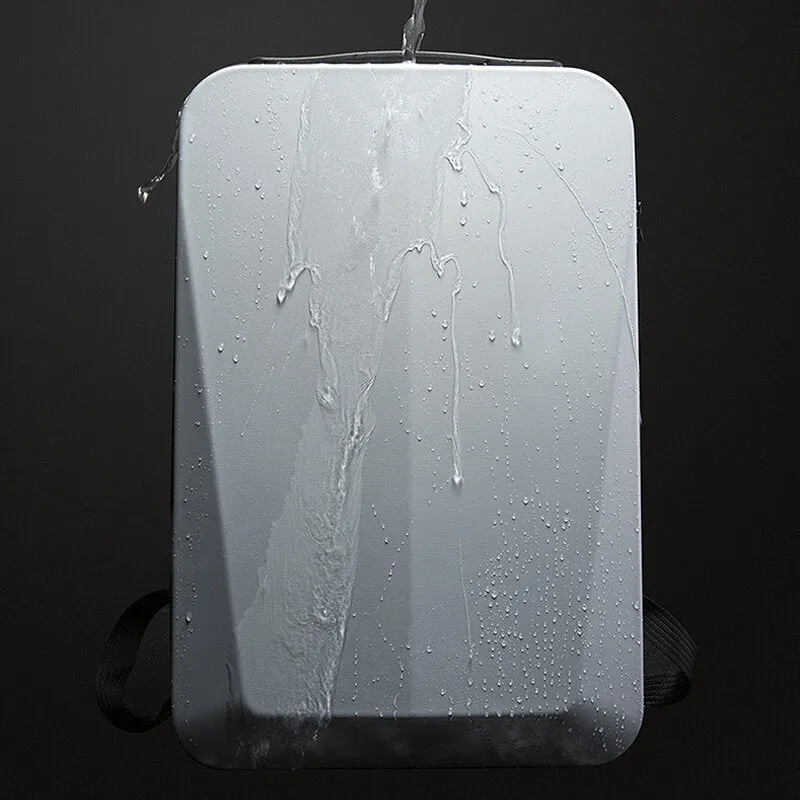 Best Business Travel Backpack Male Plastic Hard Shell Computer Backpack