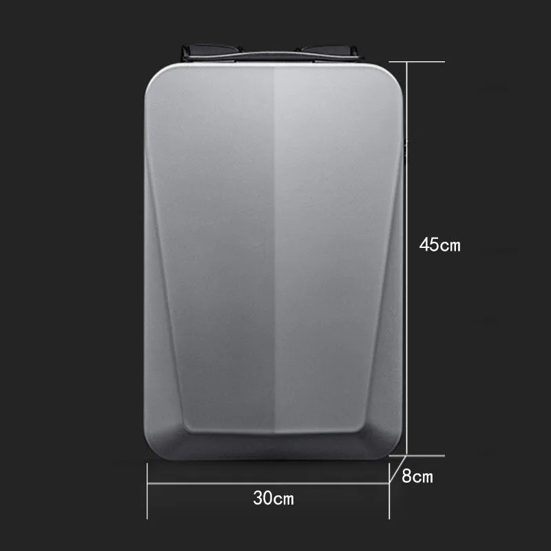 Best Business Travel Backpack Male Plastic Hard Shell Computer Backpack