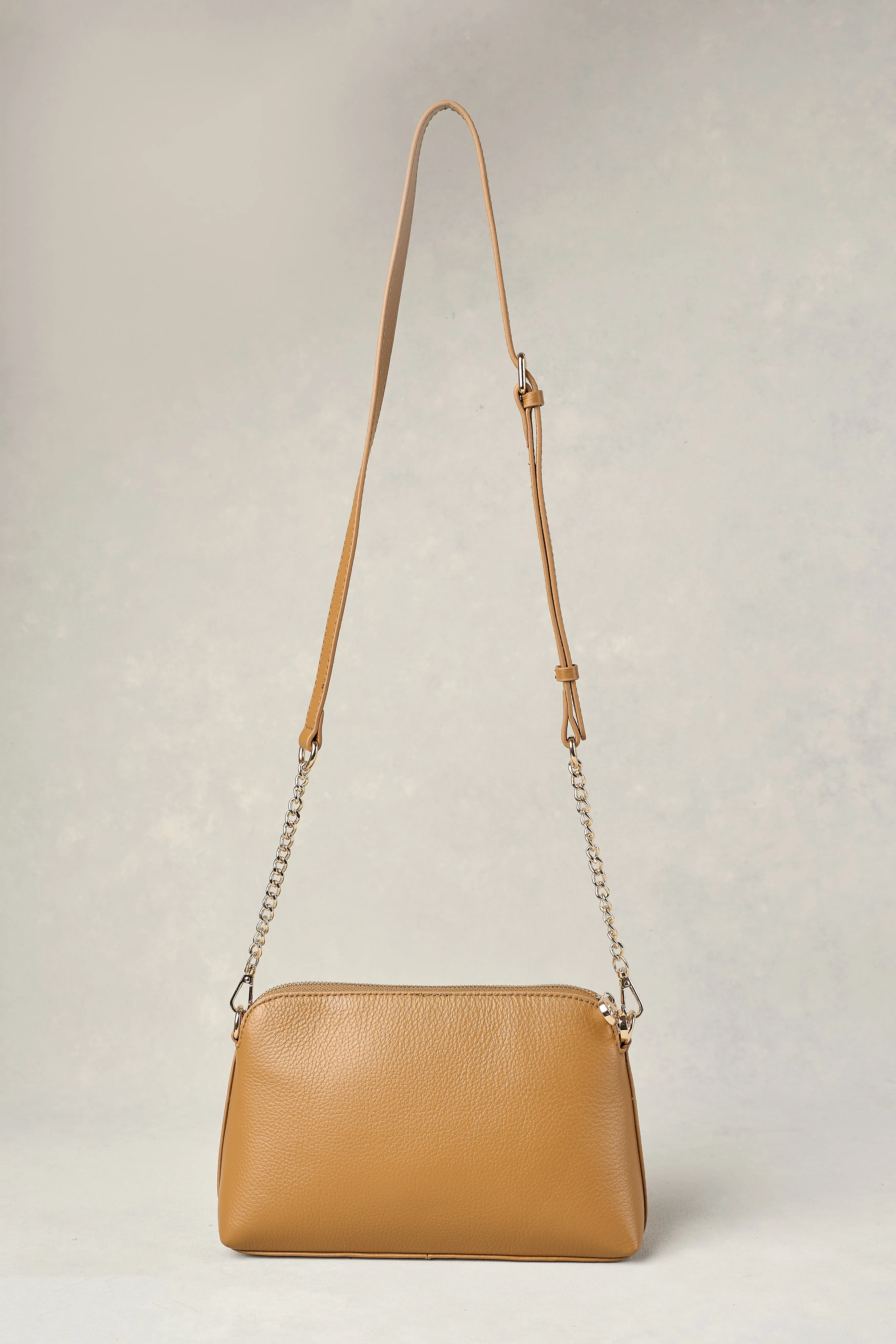 Beverly Bee Crossbody Bag - Tan