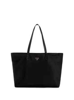 Black Power Play Nylon Tote Bag