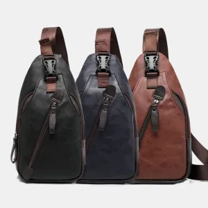 Brown Leather Crossbody Bag