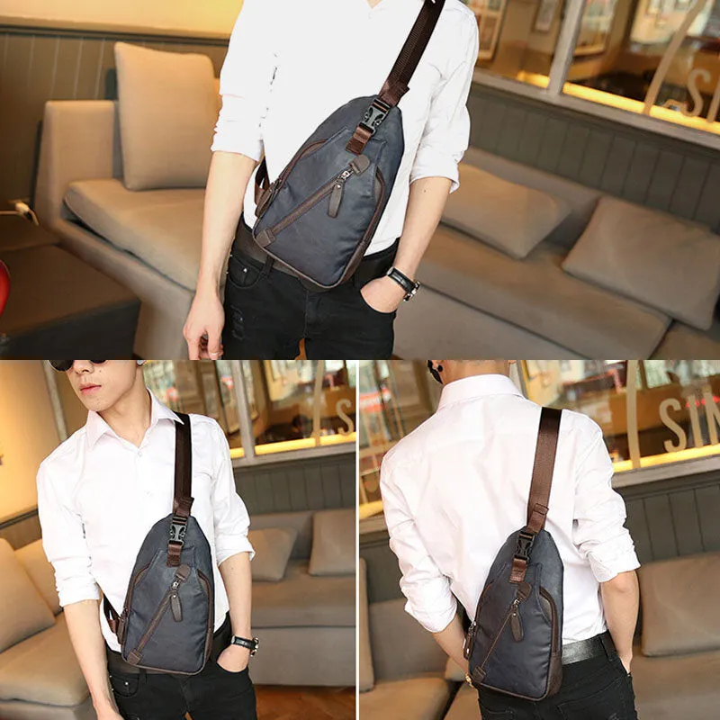 Brown Leather Crossbody Bag