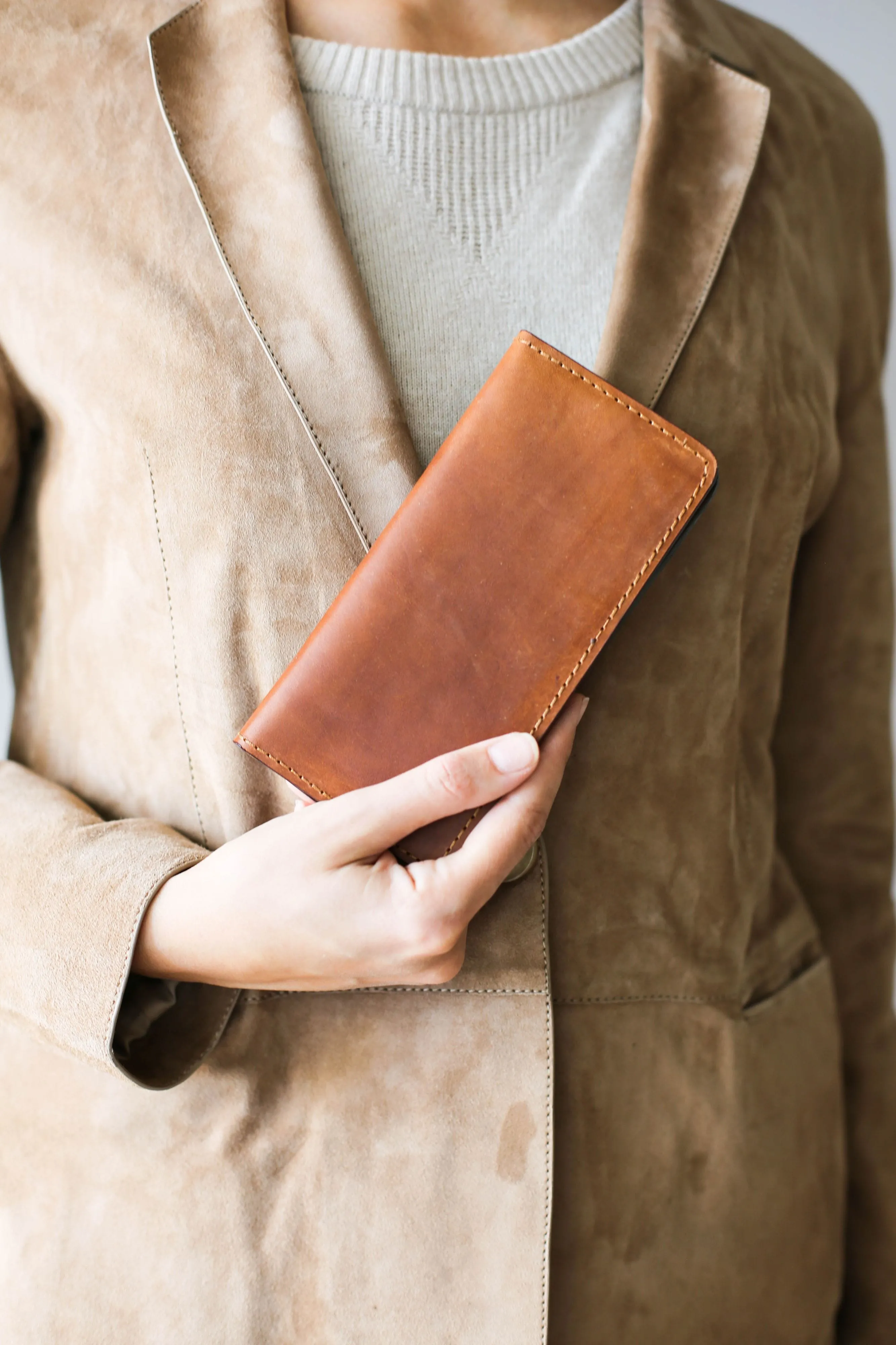Brown Leather Wallet - N01