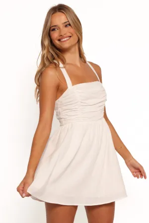 Callia Mini Dress - White