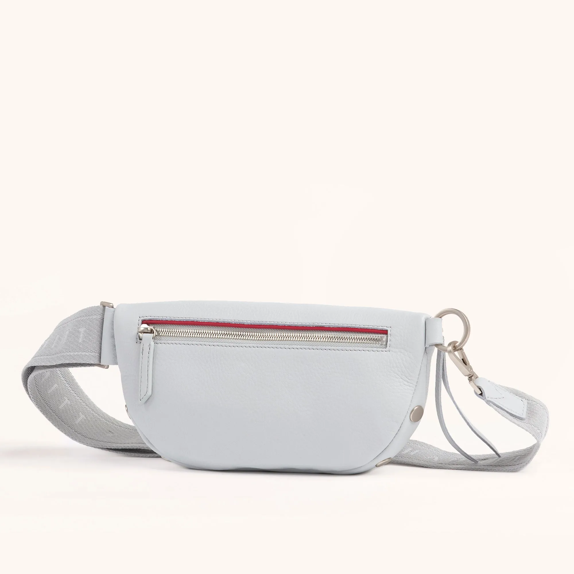 Charles Crossbody | Bluebird/Brushed Silver | Med