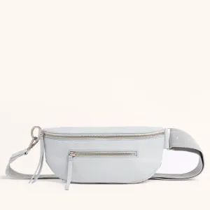 Charles Crossbody | Bluebird/Brushed Silver | Med