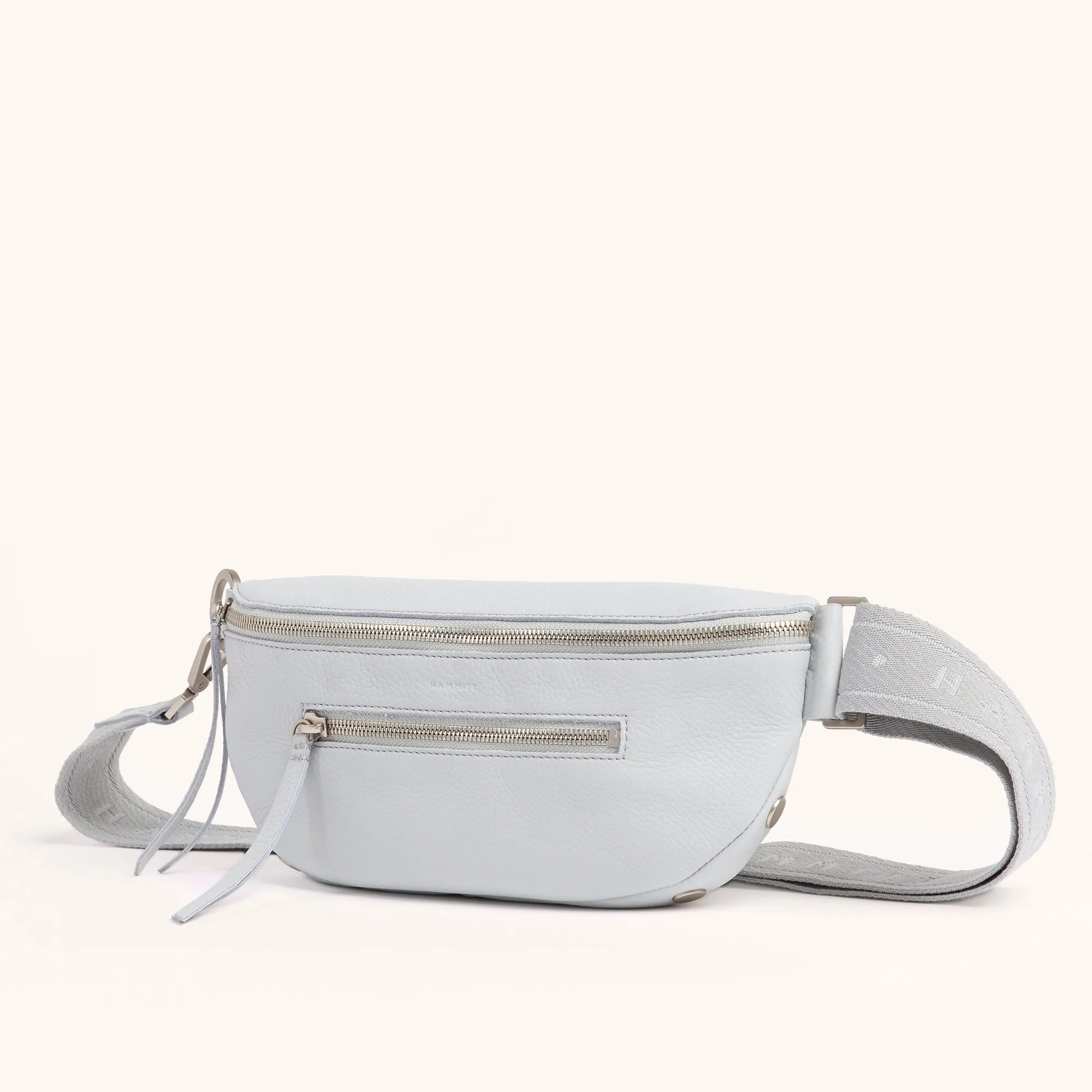 Charles Crossbody | Bluebird/Brushed Silver | Med
