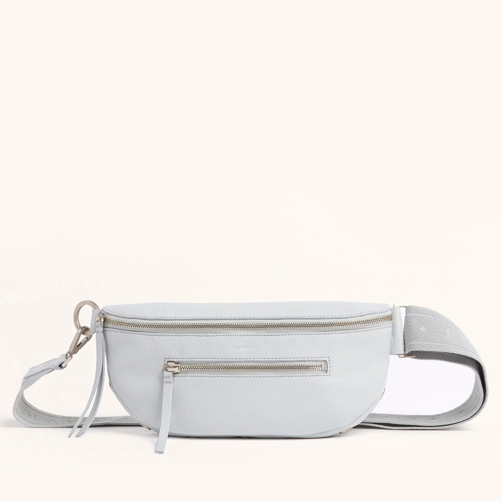 Charles Crossbody | Bluebird/Brushed Silver | Med