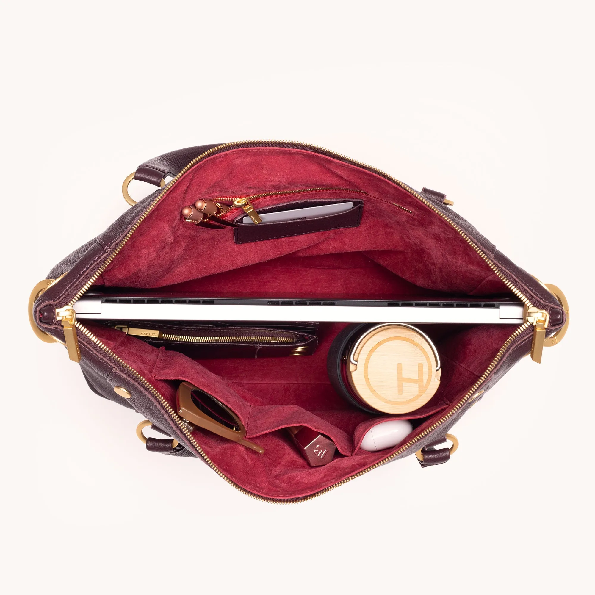 Daniel | Cabernet Pebble/Brushed Gold | Lrg