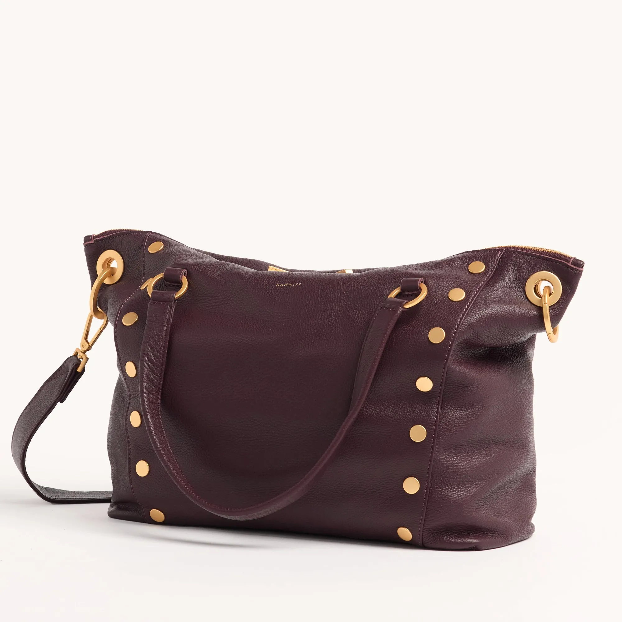 Daniel | Cabernet Pebble/Brushed Gold | Lrg