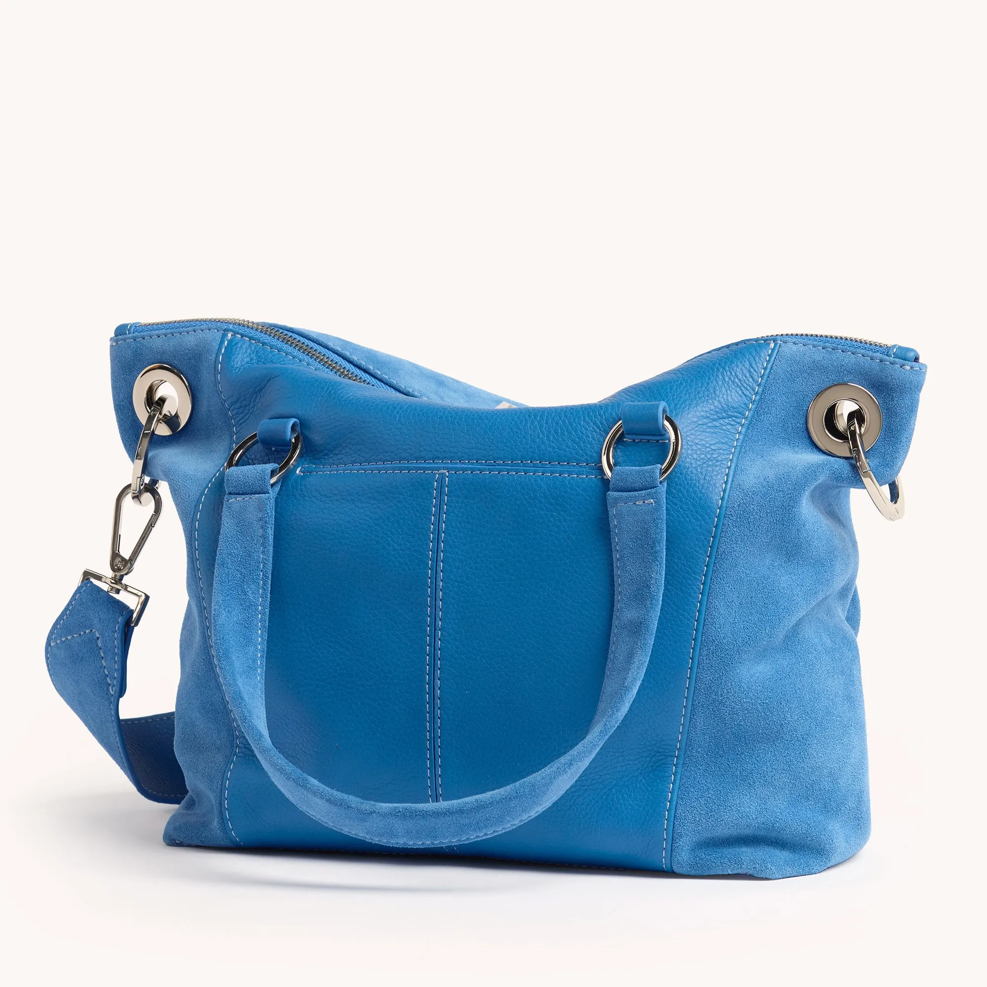 Daniel | Hydrangea Suede/Silver | Med