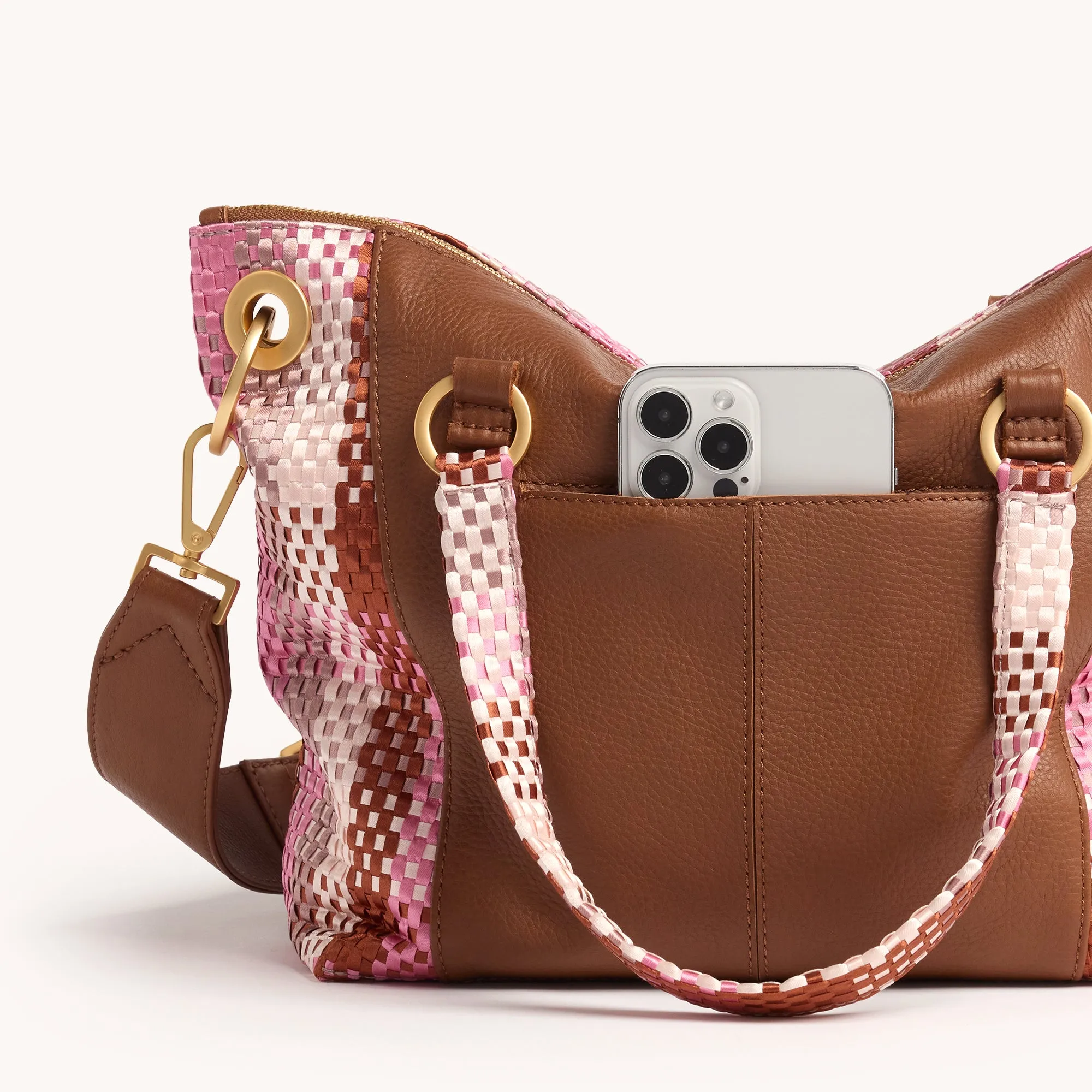 Daniel | Ribbon Weave/Brushed Gold | Med