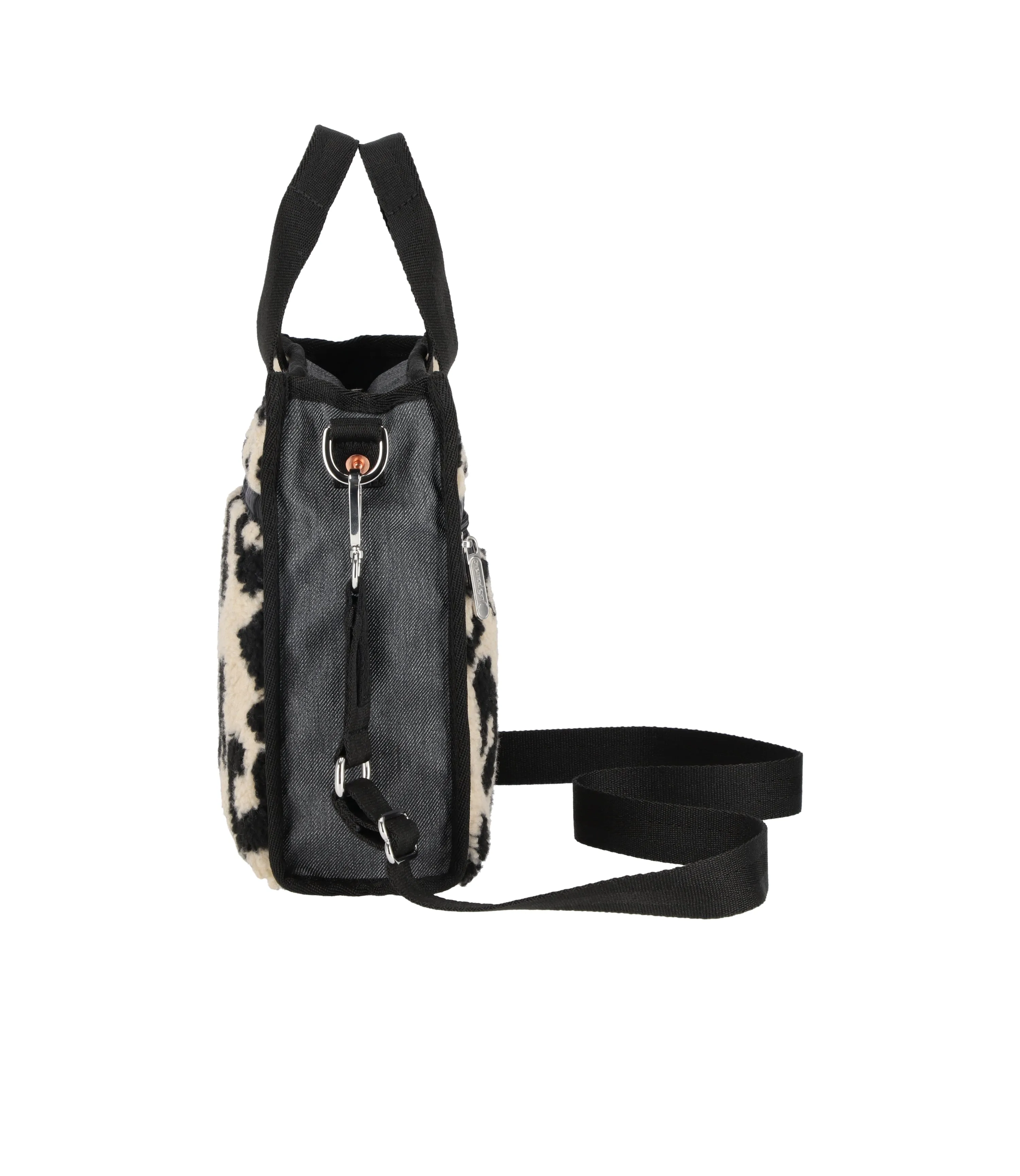 Denim Mini North/South Tote