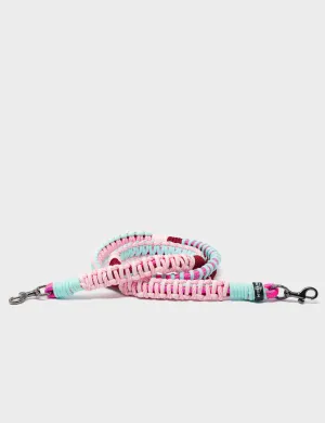 Detachable Shoulder Strap - Fuchsia. Pink and Blue Handwoven Paracord