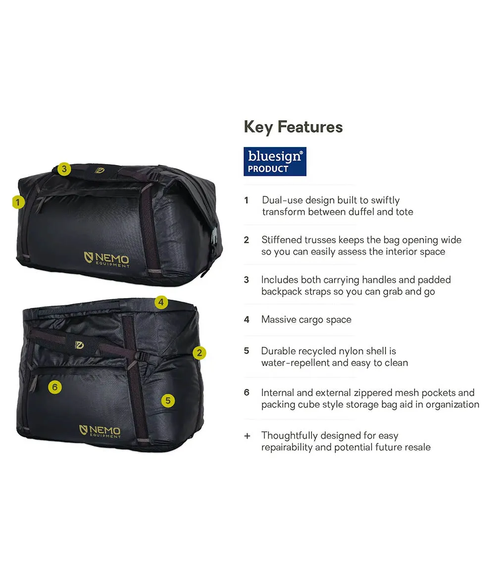 Double Haul Convertible Duffel 70L
