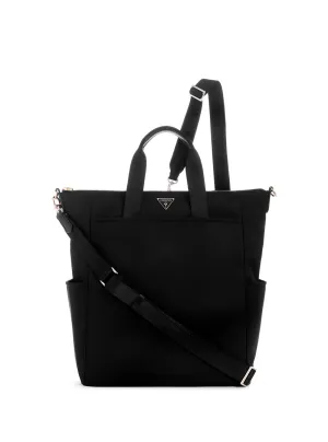 Eco Black Gemma Tote Backpack