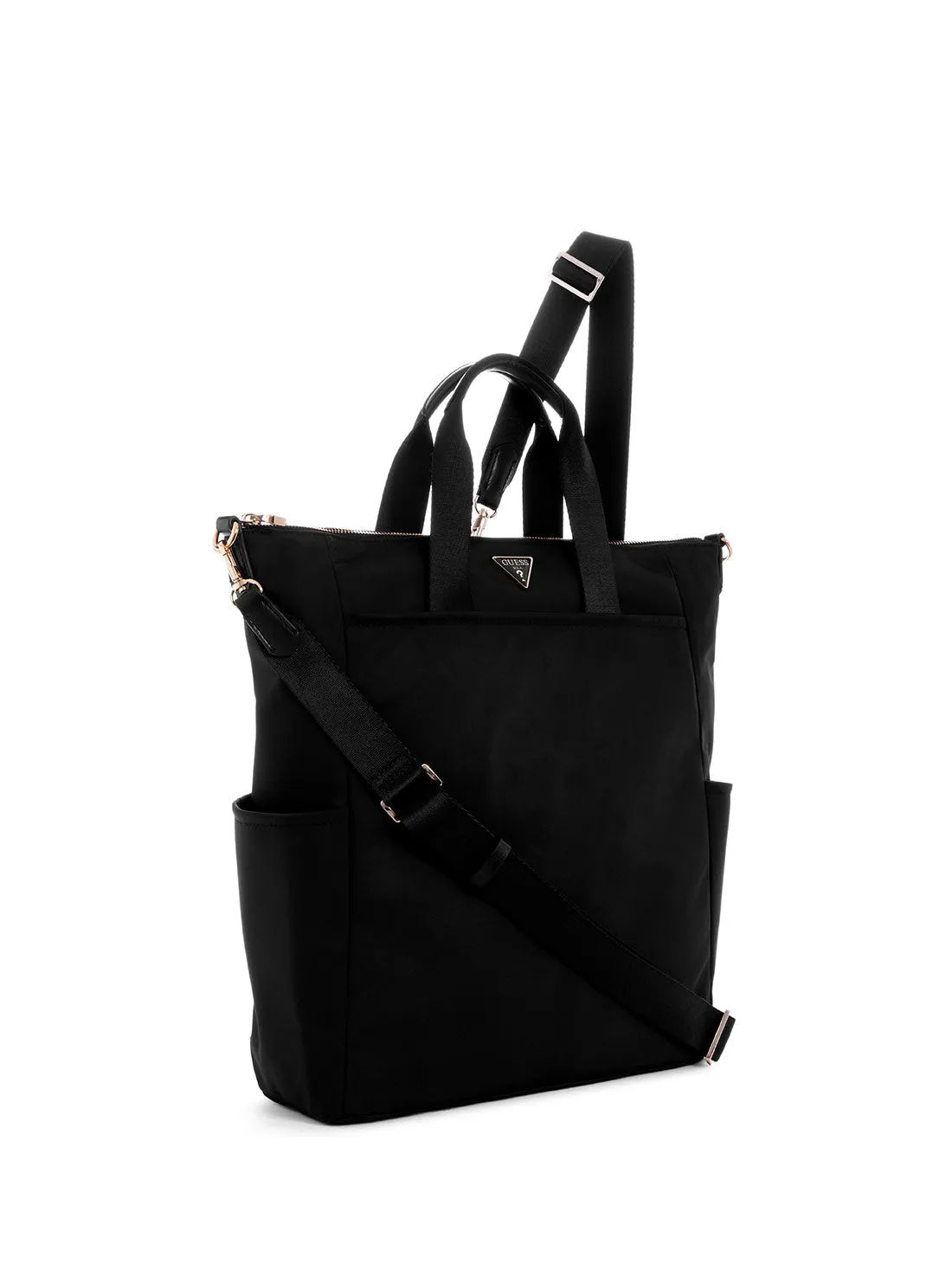 Eco Black Gemma Tote Backpack