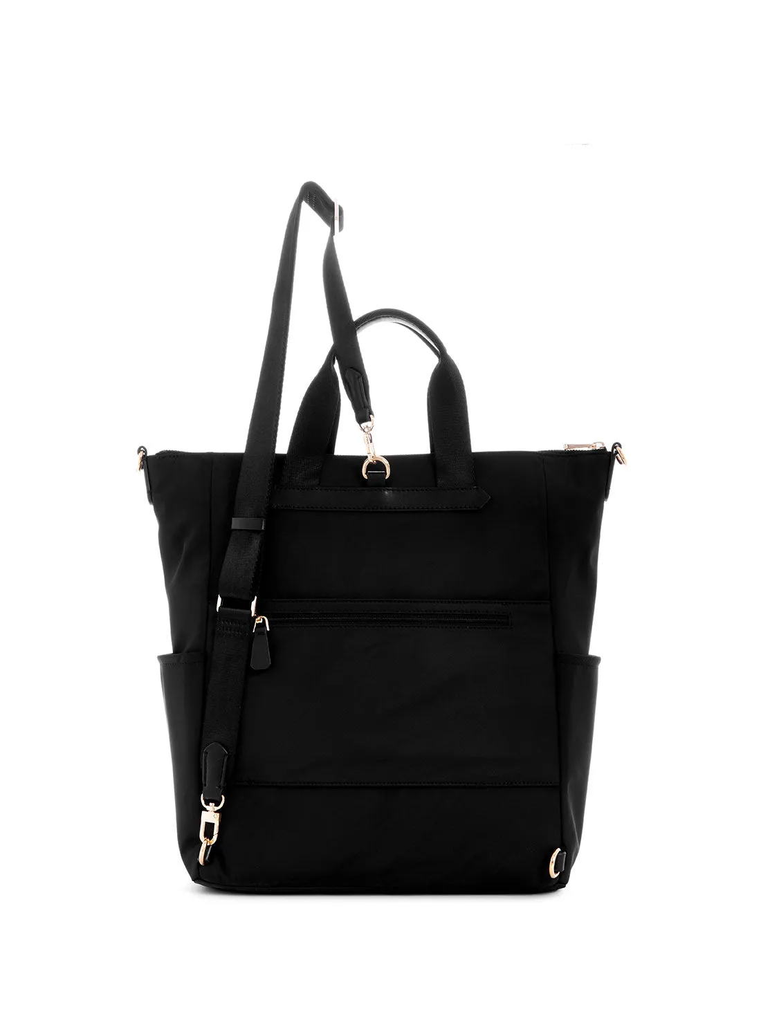 Eco Black Gemma Tote Backpack