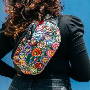 EL DON MANNY PACK - OOAK HUIPIL - BLACK - NO. 15748