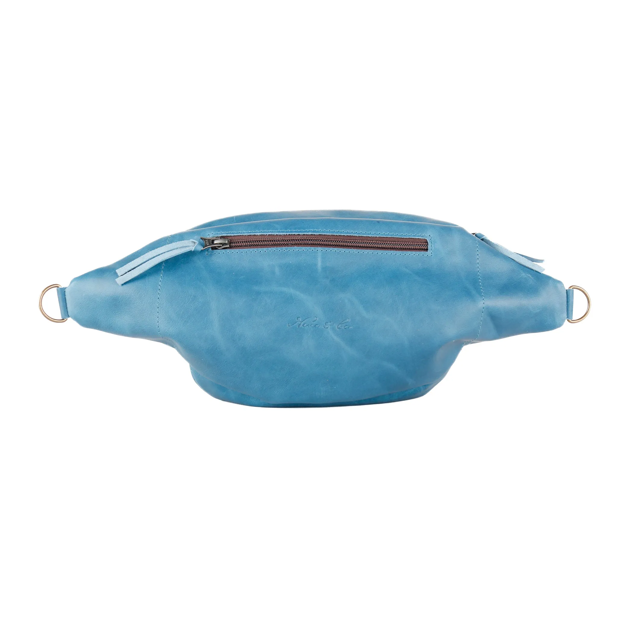 EL DON MANNY PACK WITH JADE - OOAK HUIPIL - CERULEAN - NO. 15539