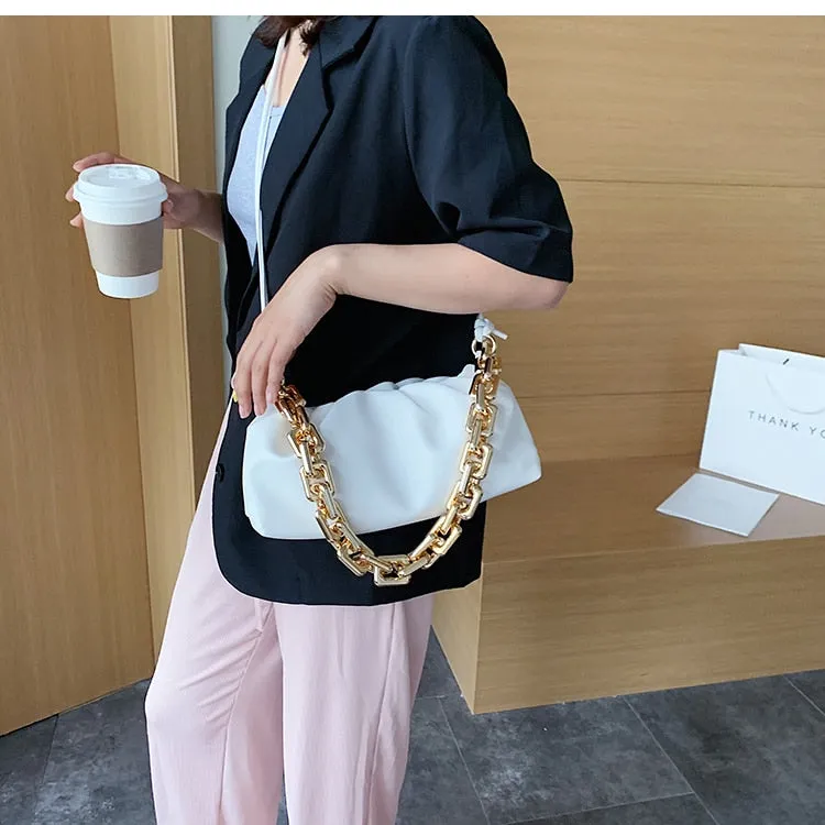 Fashion New High-quality Soft Leather Women's Designer Handbag