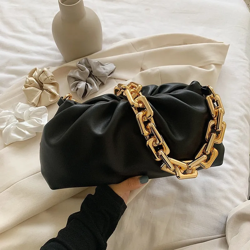 Fashion New High-quality Soft Leather Women's Designer Handbag