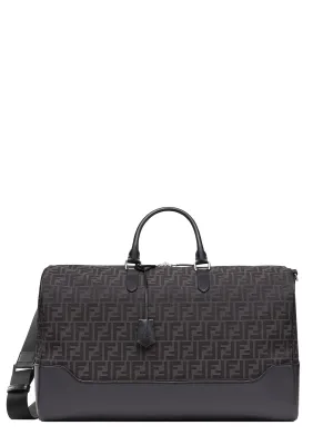 Fendi Logo Detailed Large Duffle Bag