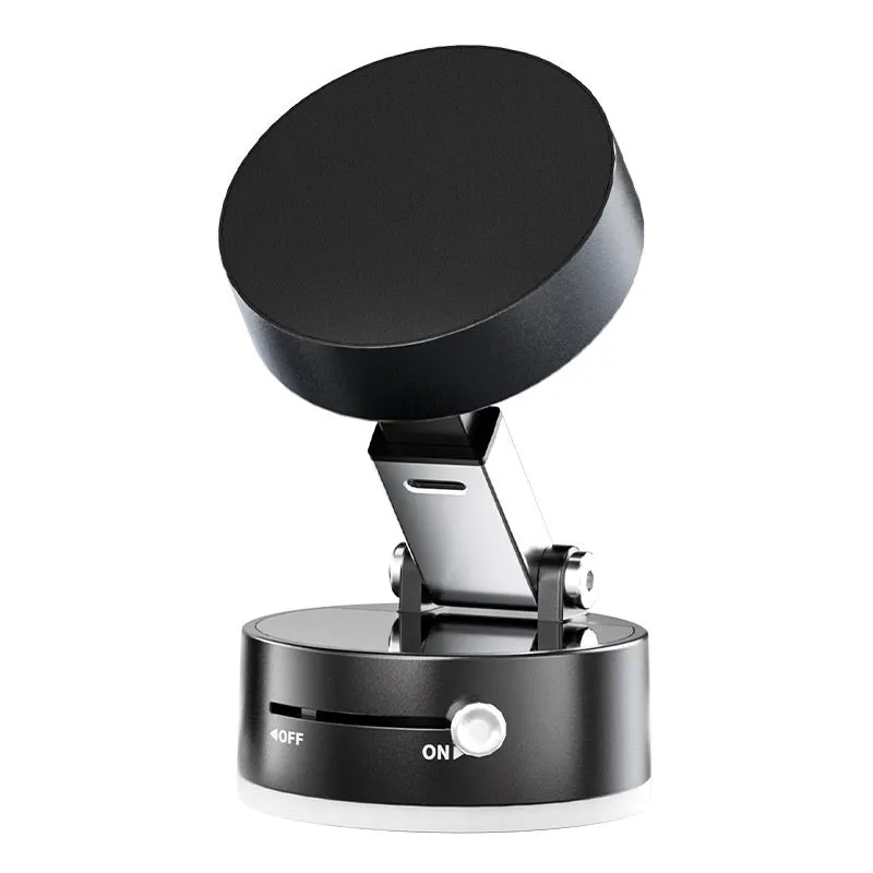 Foldable Magnetic Vacuum Car Phone Holder