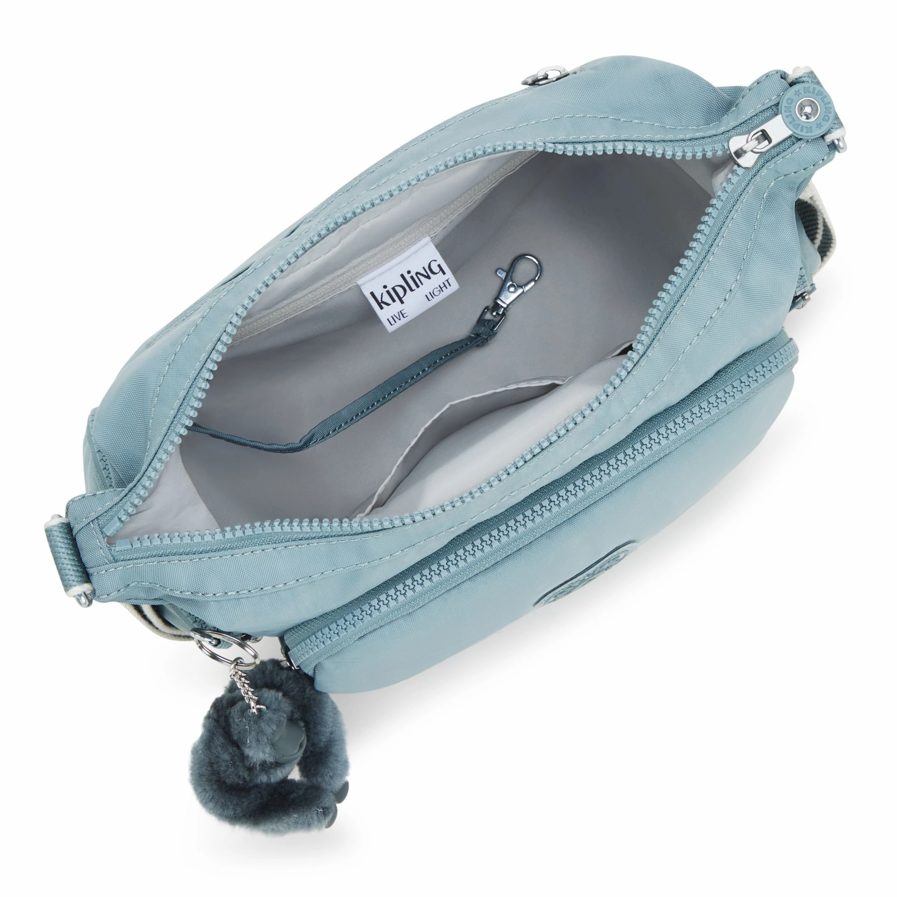 GABB S Medium Crossbody Bag with Adjustable Straps - Relaxed Grey (blue)