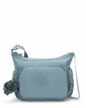 GABB S Medium Crossbody Bag with Adjustable Straps - Relaxed Grey (blue)