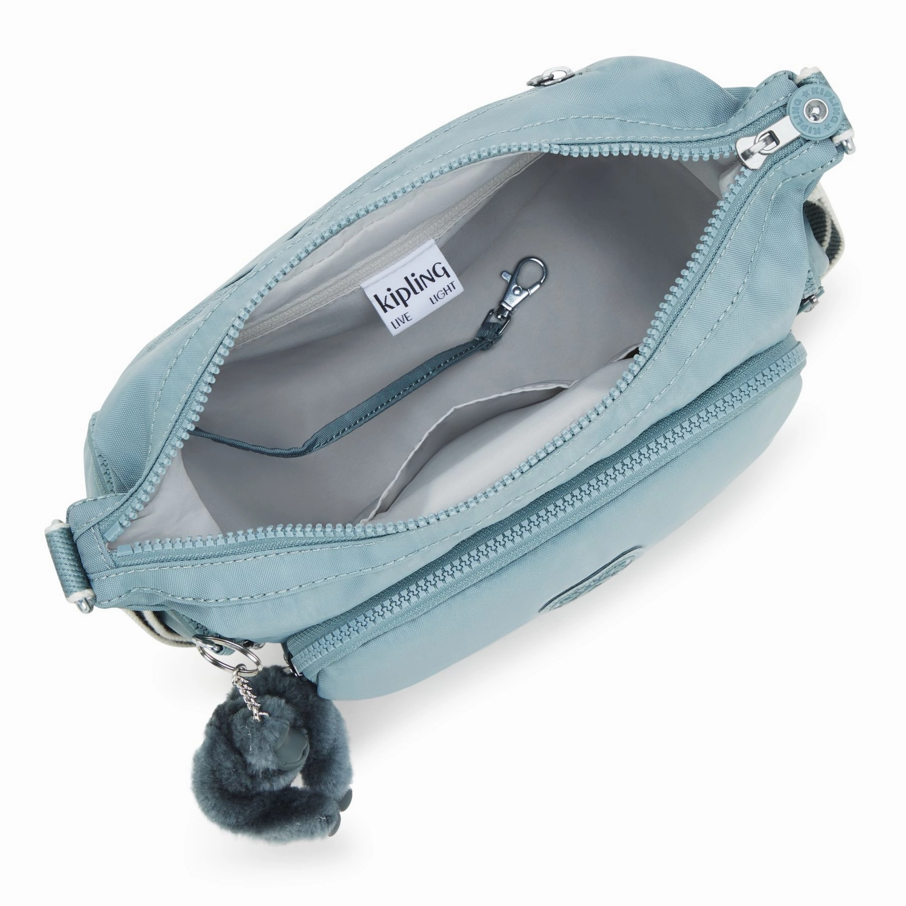 GABB S Medium Crossbody Bag with Adjustable Straps - Relaxed Grey (blue)