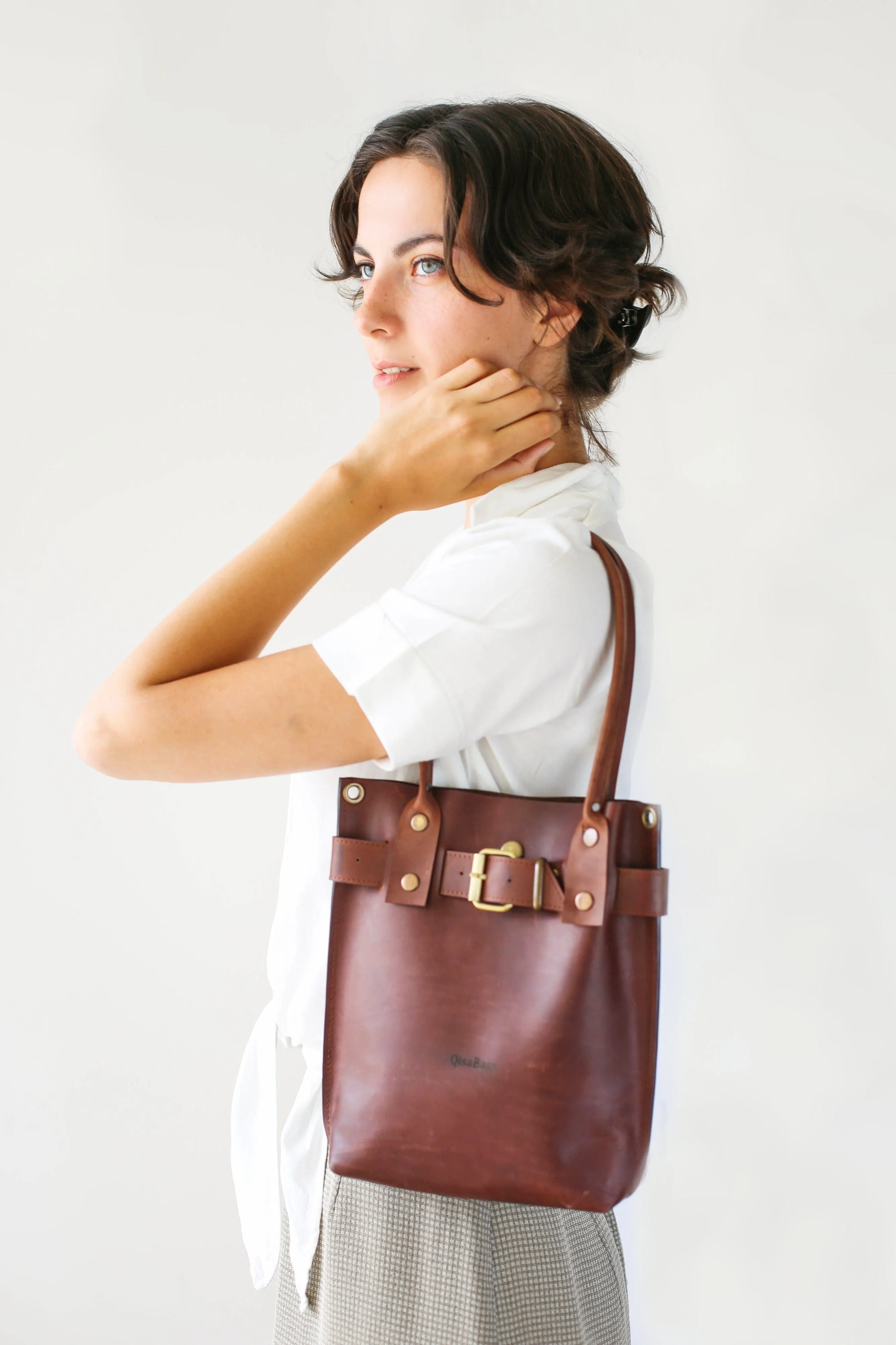 Grizzly Leather Handbag