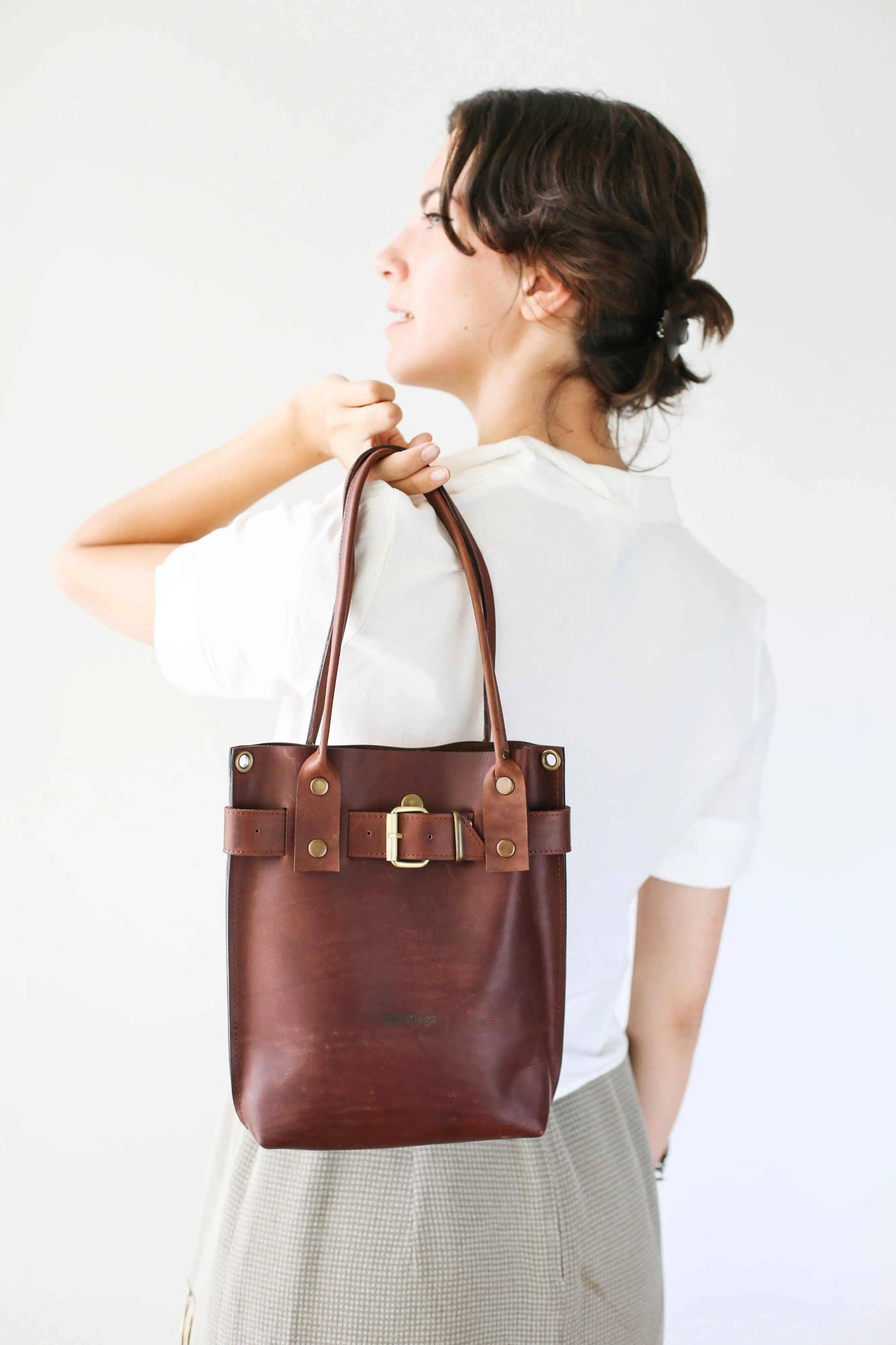 Grizzly Leather Handbag
