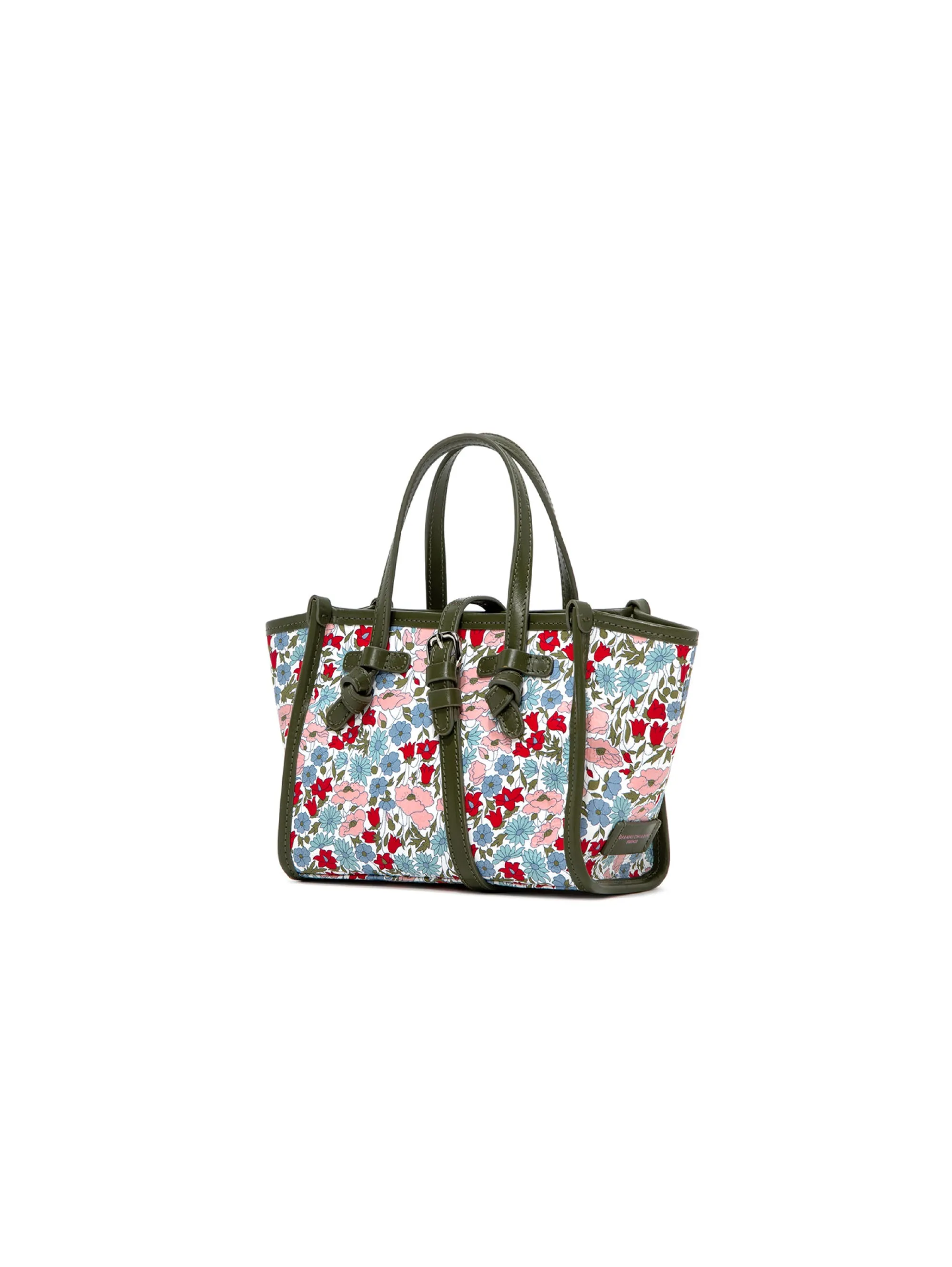 Limited Edition Handbag with Green / Multi Floral Print