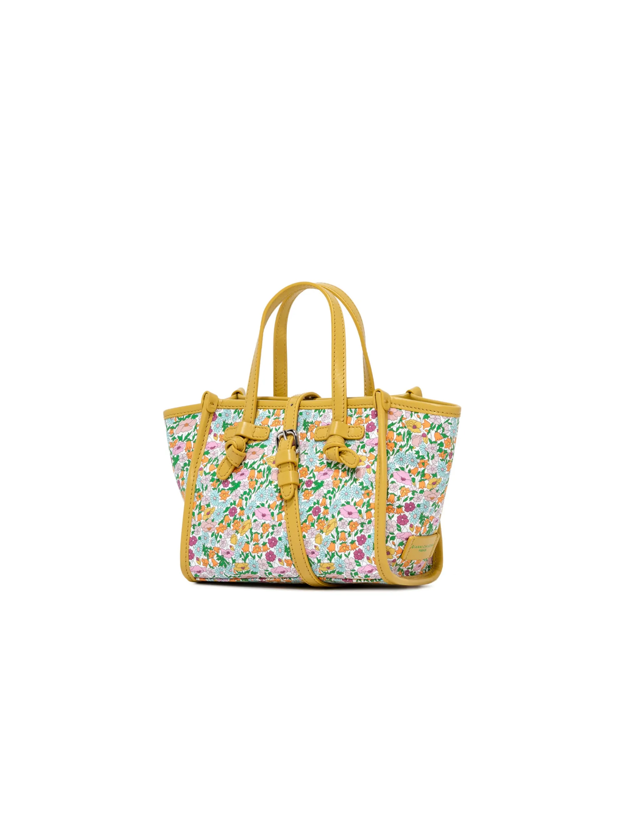 Limited Edition Handbag with Yellow / Multi Floral Print