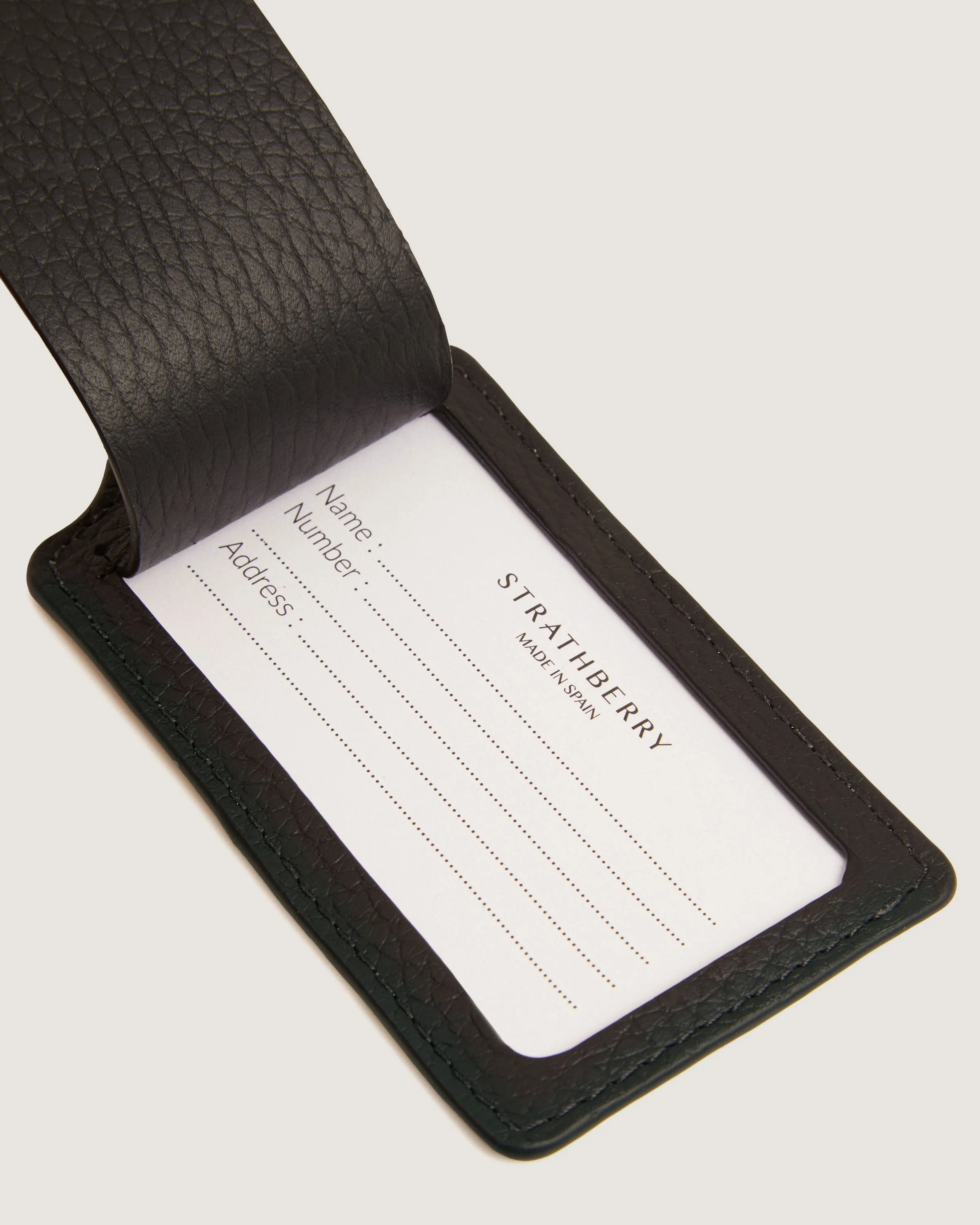 Luggage Tag - Black