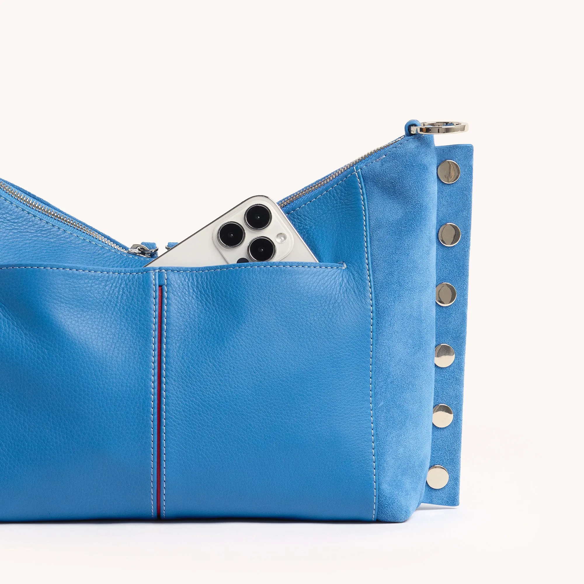 Mr. G | Hydrangea Suede/Silver | Med