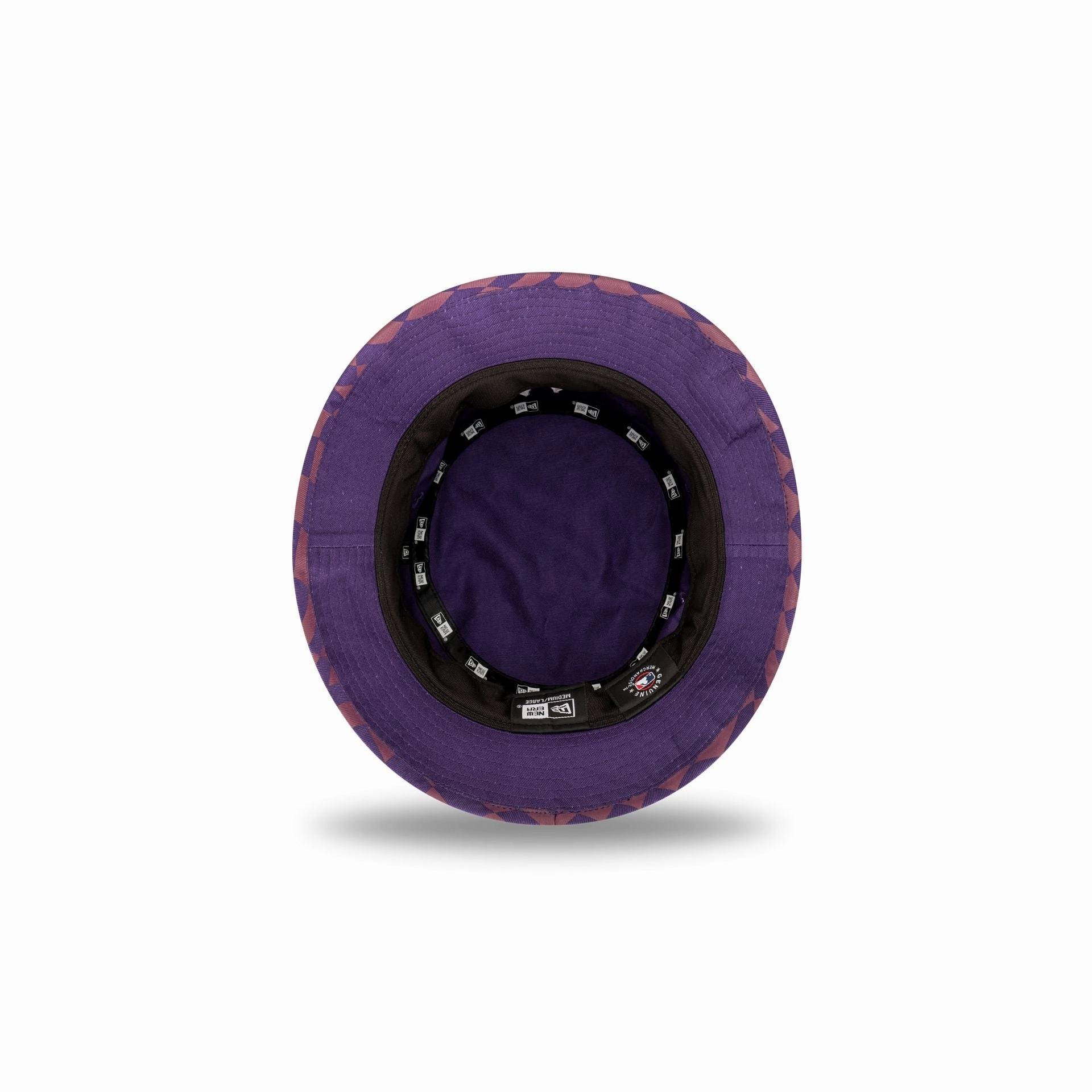 New York Yankees Warp Check Purple Dusk Bucket