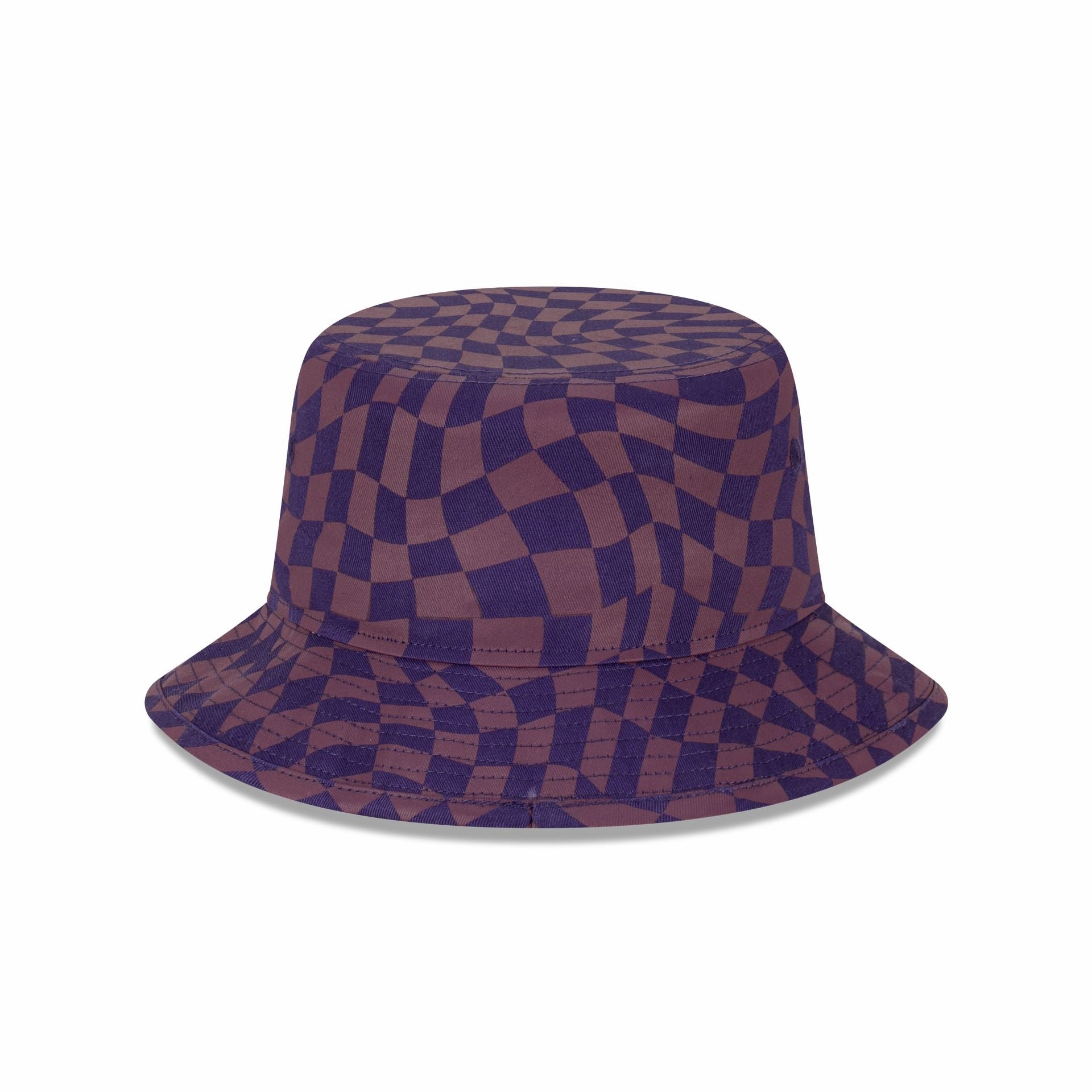 New York Yankees Warp Check Purple Dusk Bucket