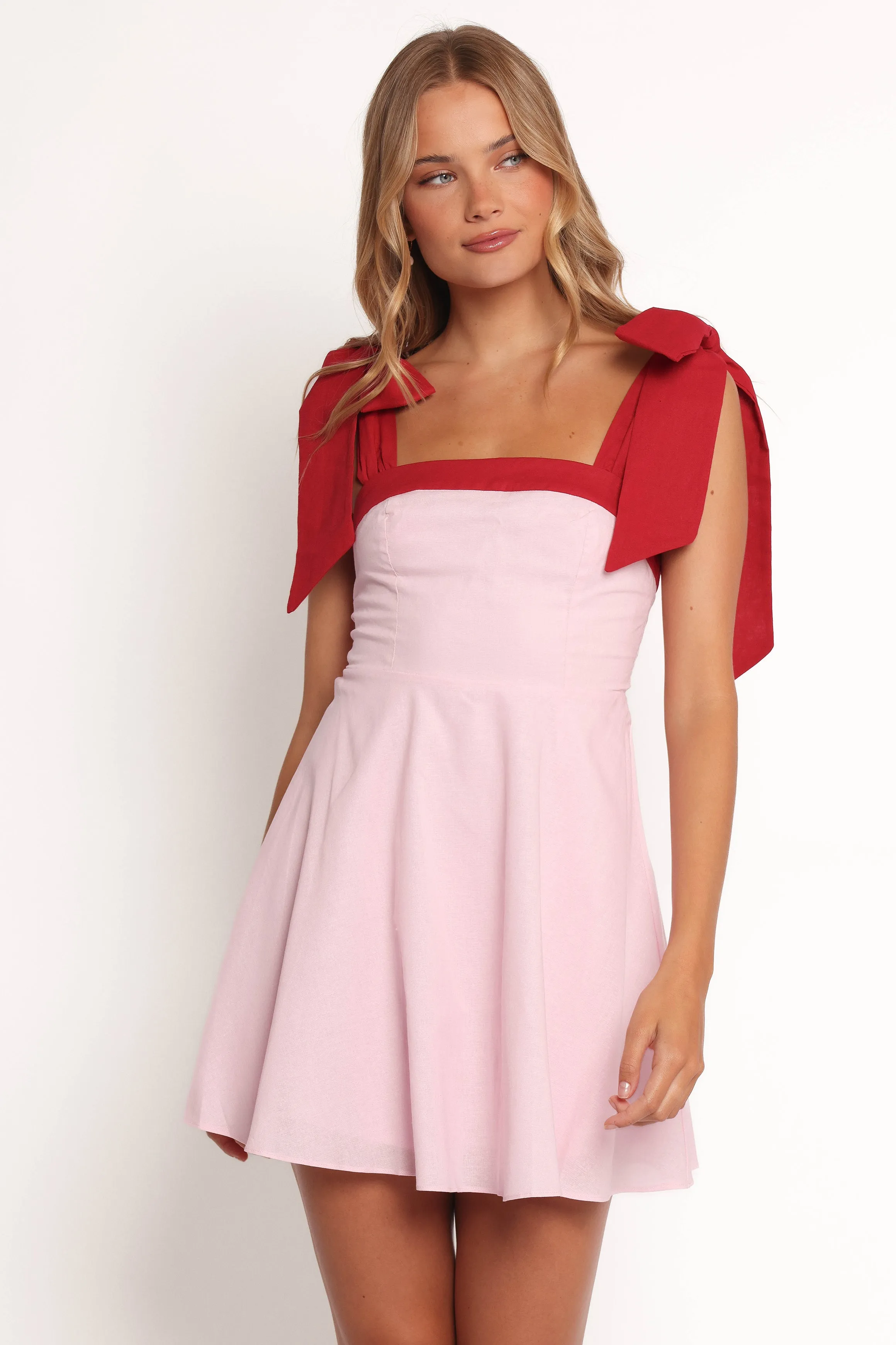 Olinda Mini Dress - Pink
