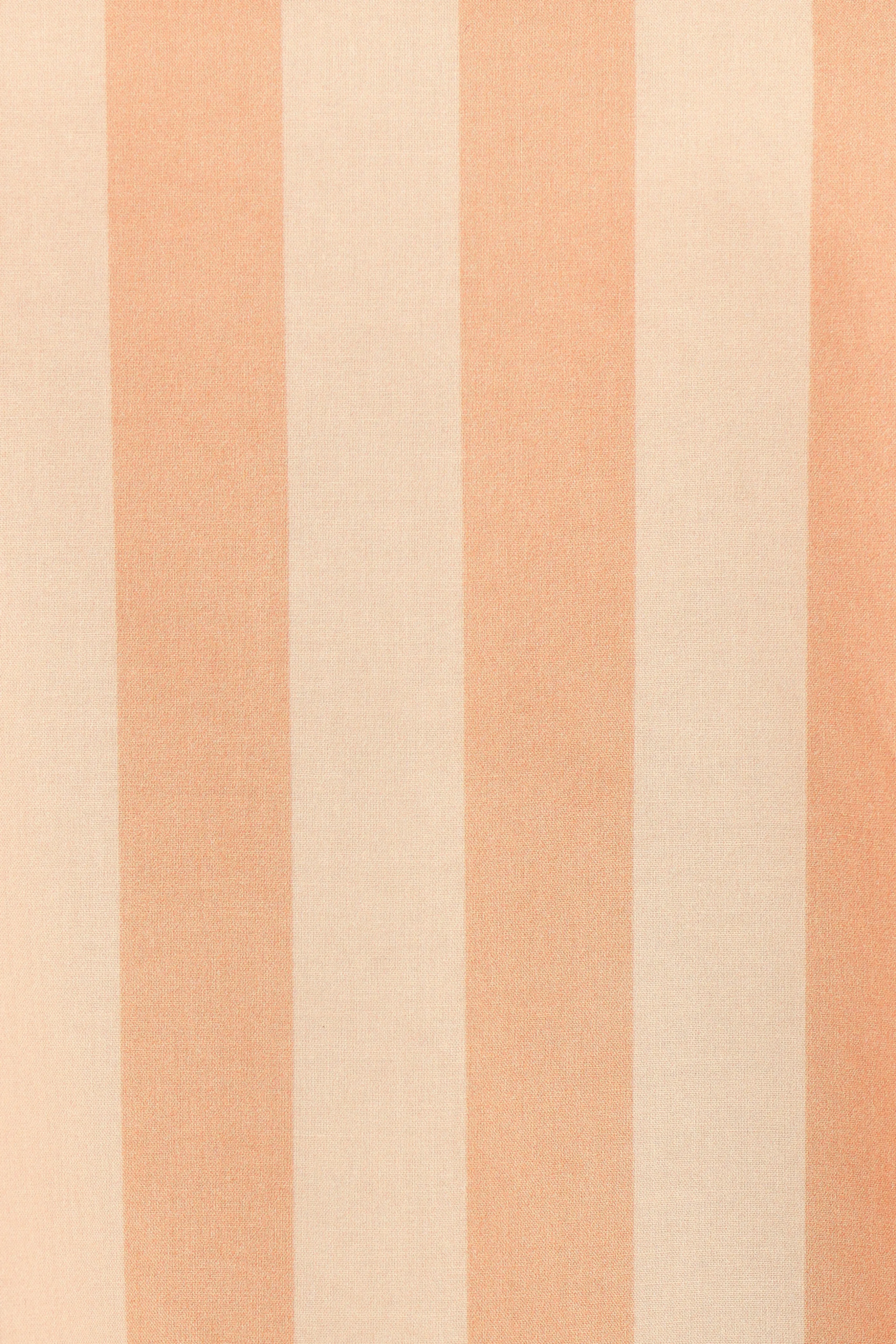 Pammy Mini Dress - Terracotta Stripe