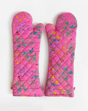 Quilted Oven Mitts